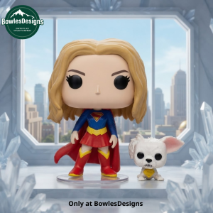 Supergirl with Krypto Super Puppy Collectible Figure