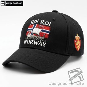Norway Viking Roar Longship Baseball Cap 3 Norway Viking Roar Longship Baseball Cap