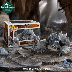 Crystal Abyss Frostfang Elder Dragon Collectible Figure