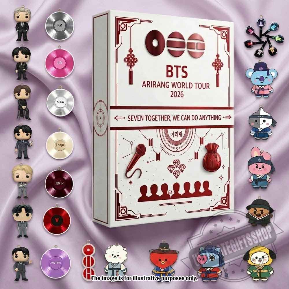 BTS Arirang World Tour 2026 Limited Edition Collectible Advent