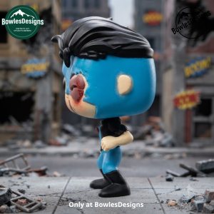 Battle-Damaged Invincible Bloody Superhero Vinyl Collectible Figure