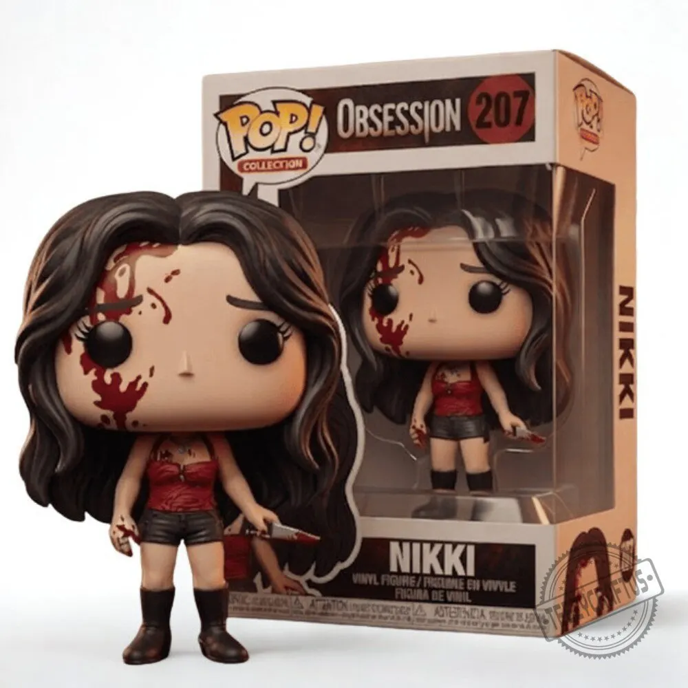 Obsession Nikki Horror Movie Inspired Funko Pop Style Vinyl Figure Collector Edition Display Toy 3 Obsession Nikki Horror Movie Inspired Funko Pop Style Vinyl Figure Collector Edition Display Toy