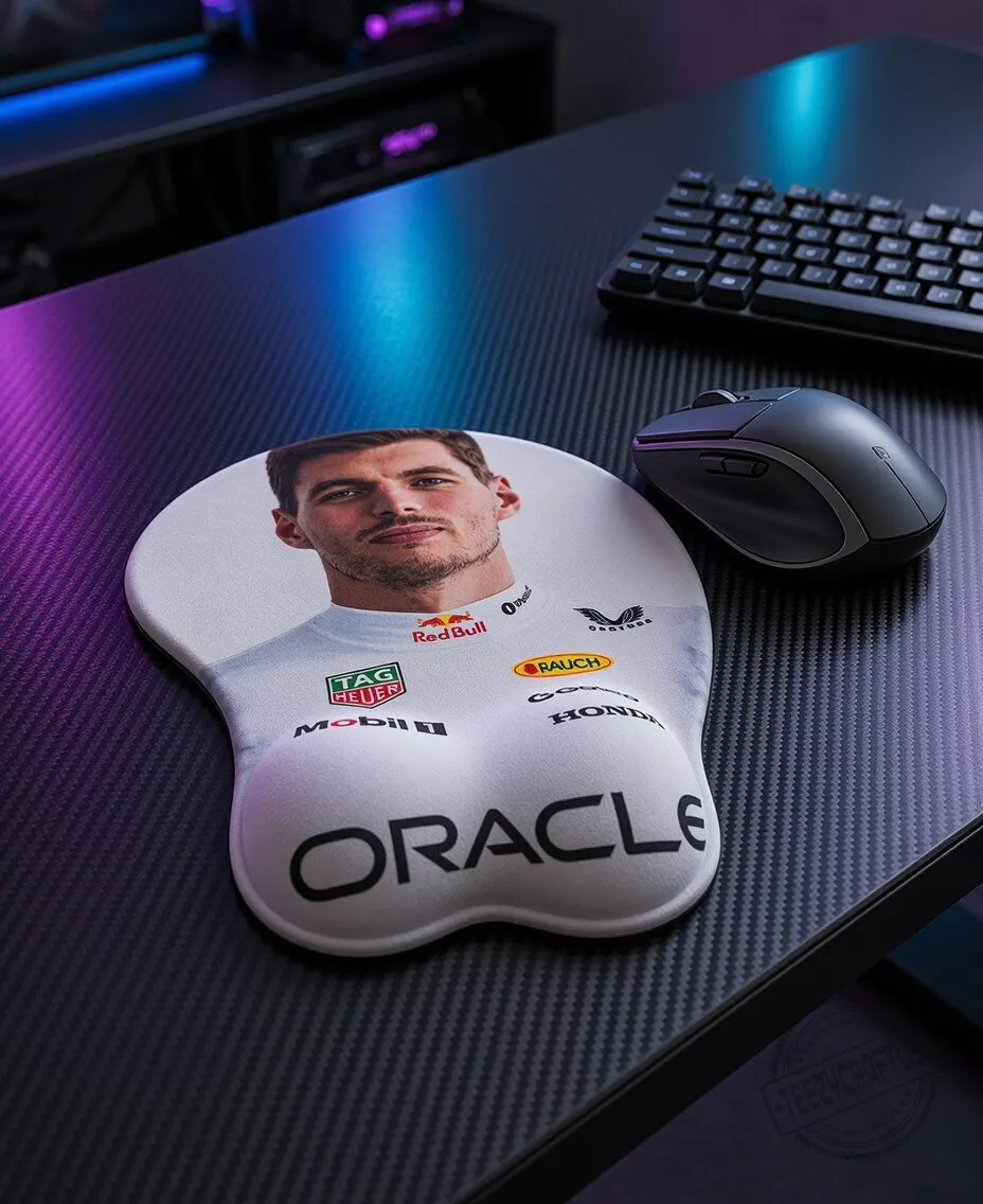 max-verstappen-ergonomic-wrist-rest-mouse-pad-racing-driver-fan-desk-accessory-gallery-1 Max Verstappen Ergonomic Mouse Pad – Racing Fan Desk Accessory – image 2 of 2