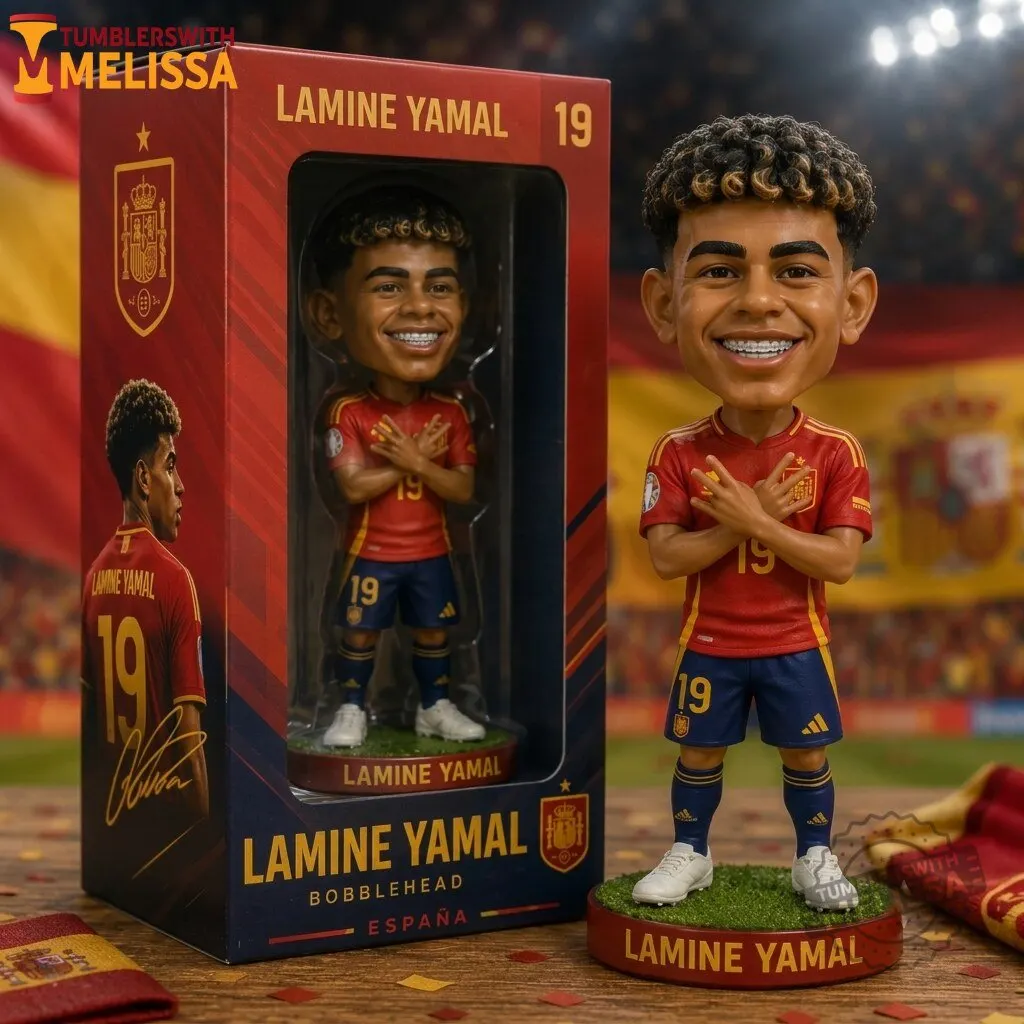 Lamine Yamal Spain National Football Team 2026 Number 19 Bobblehead Edition