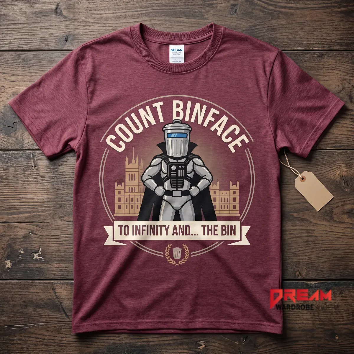 Vote Count Binface To Infinity and The Bin Parody T-Shirt 5 Vote Count Binface To Infinity and The Bin Parody T-Shirt