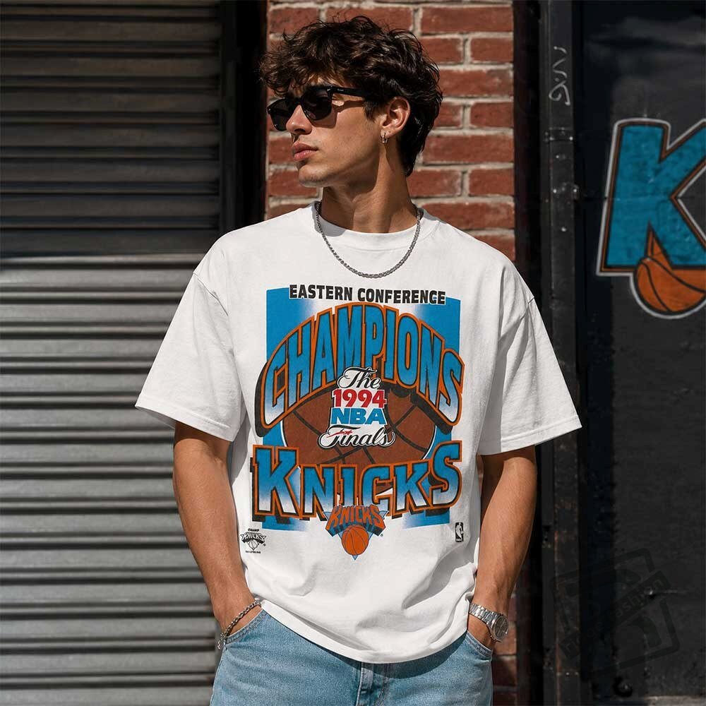 Michael B Jordan At JAY-Z x Yankees Stadium 1994 New York Knicks NBA Finals Shirt 5 Premium Michael B Jordan At JAY-Z x Yankees Stadium 1994 New York Knicks NBA Finals Shirt - Modern Lifestyle Essentials