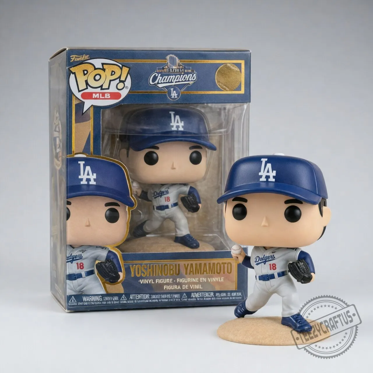 "Top Collectibles: Spider-Man Cup, Funko Pops, and Sonny Angel Figures" 3 Yoshinobu Yamamoto Dodgers Funko Pop Figure