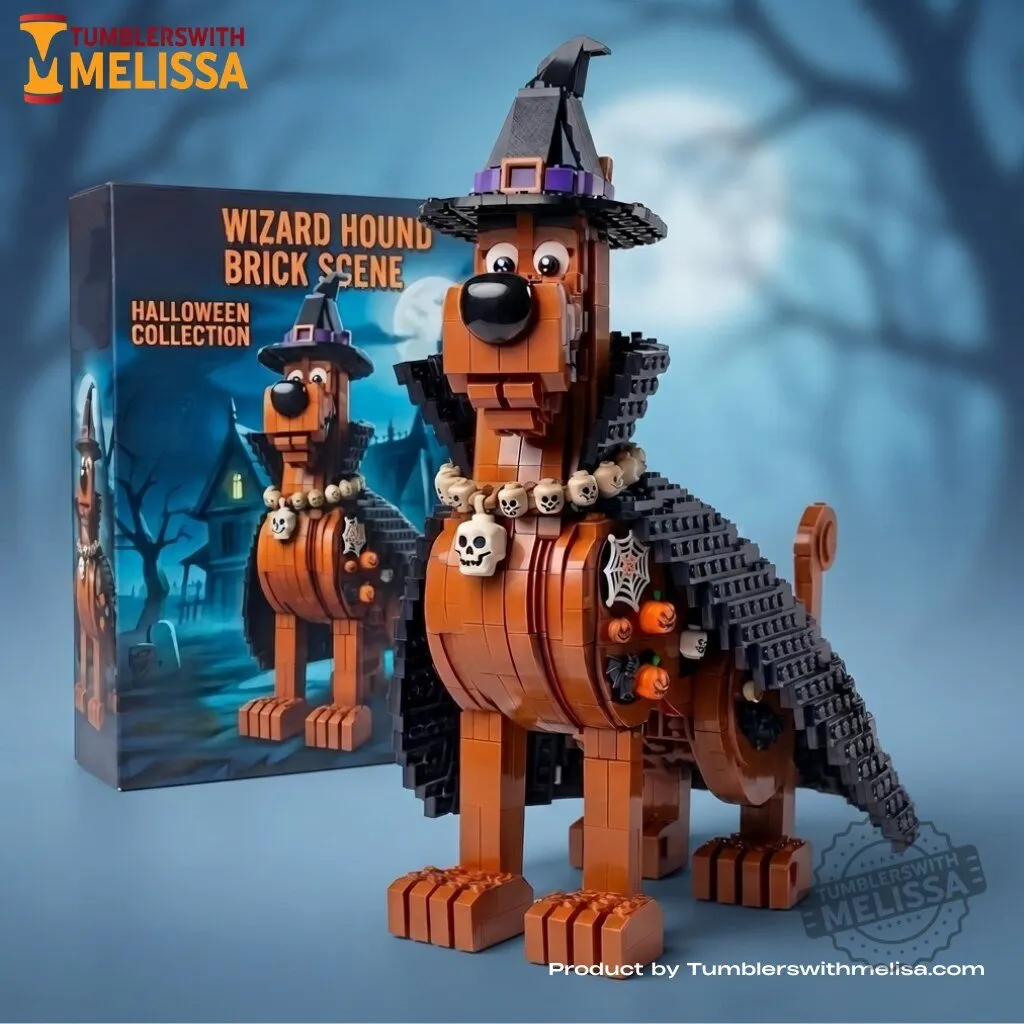 Scooby-Doo Wizard Hound Halloween Building Block Set Edition