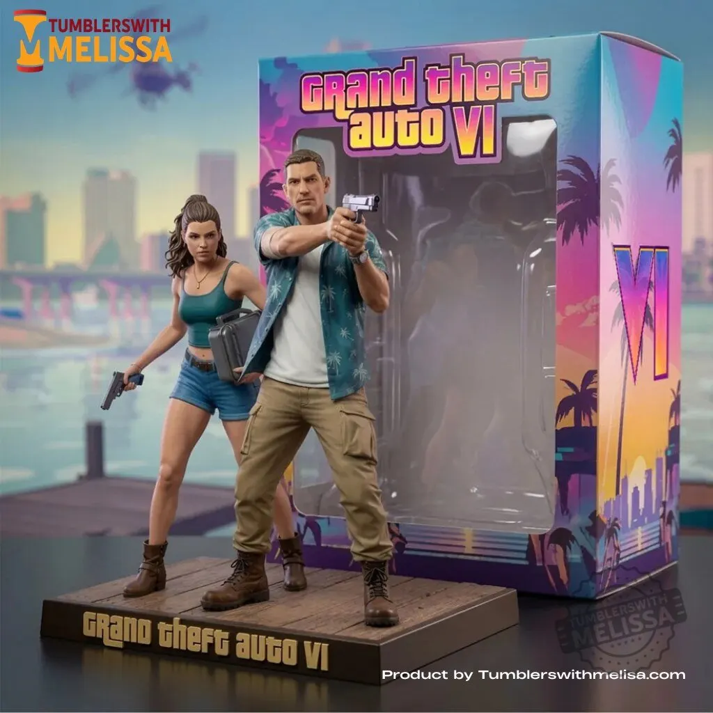 Grand Theft Auto VI Lucia & Jason Action Vinyl Figure