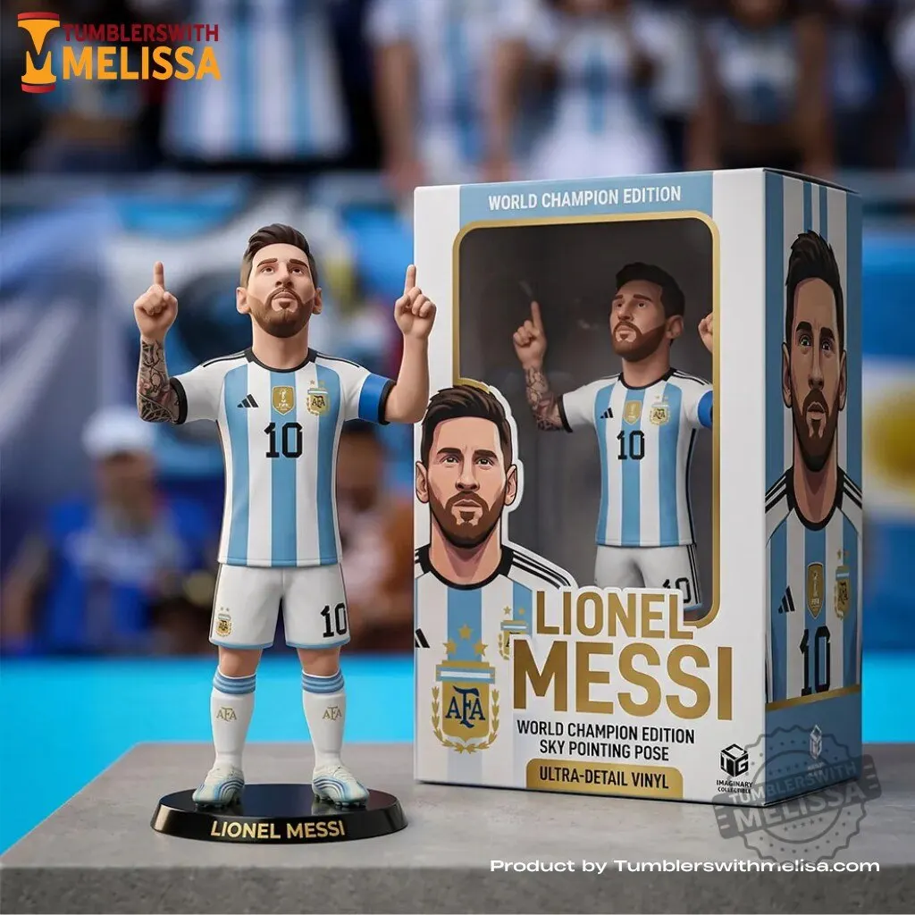 Lionel Messi World Champion Edition Sky Pointing Pose Ultra-Detail Figure