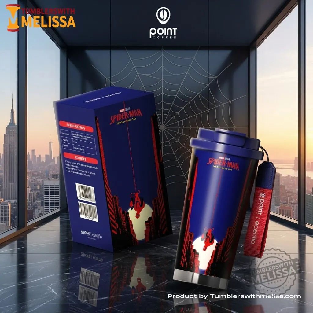 Spider-Man Brand New Day Blue Tumbler