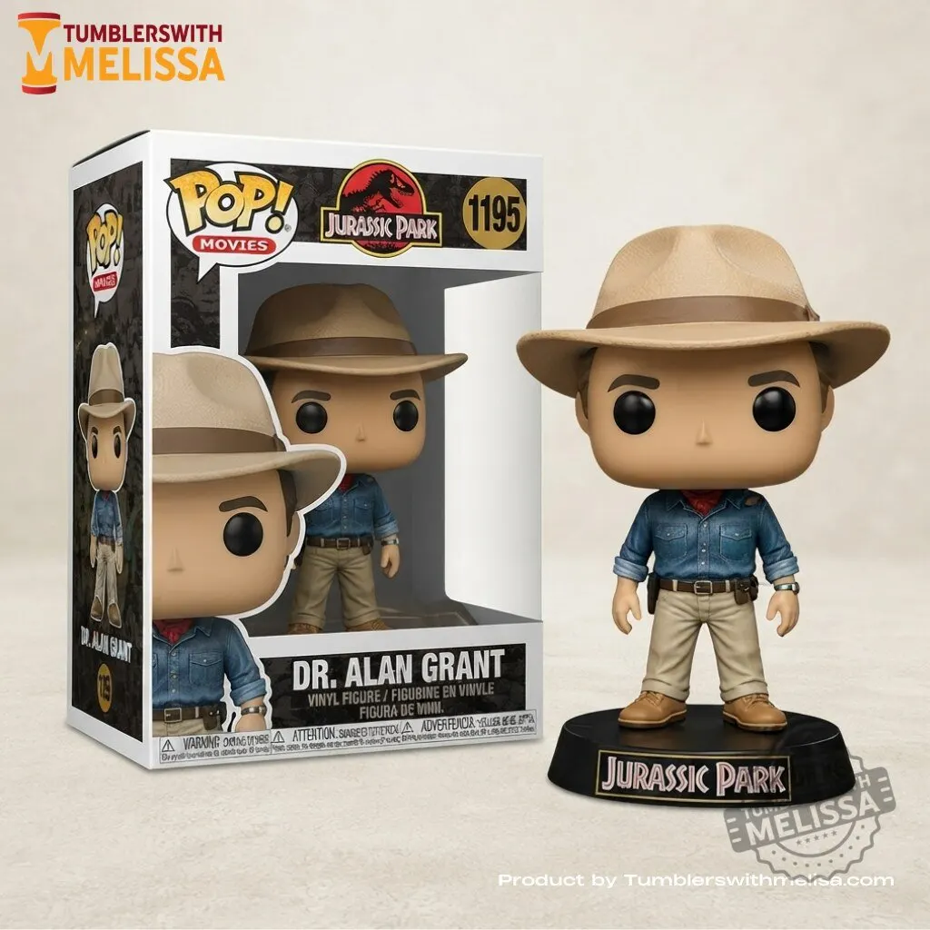 Jurassic Park Dr Alan Grant Funko Pop Figures Doll