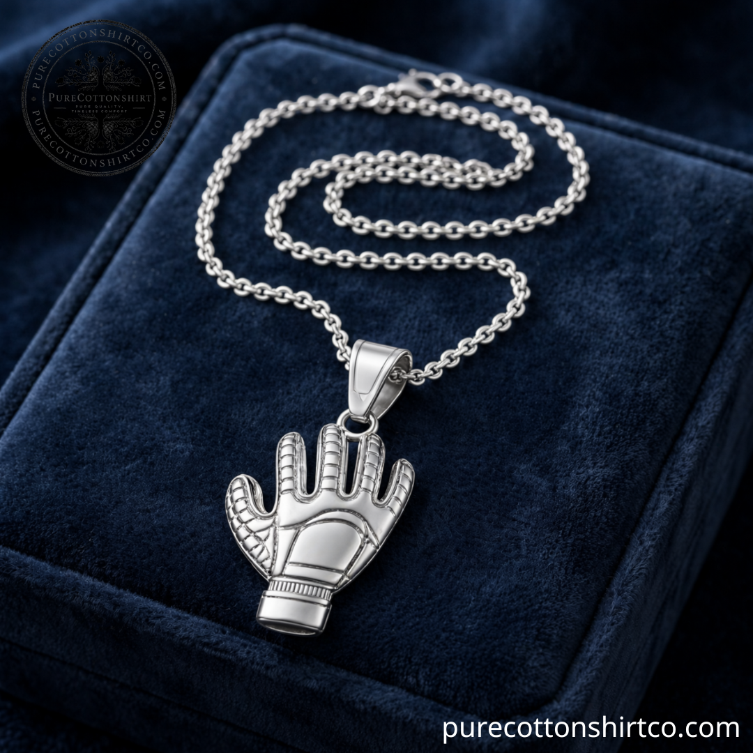 Goalkeeper Glove Pendant Necklace