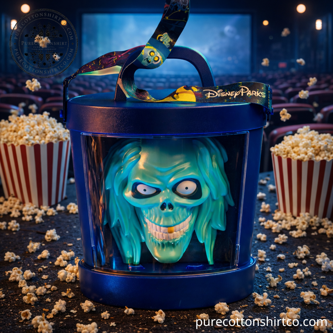 3 Disney Parks Haunted Mansion Hatbox Ghost Popcorn Bucket — image 3