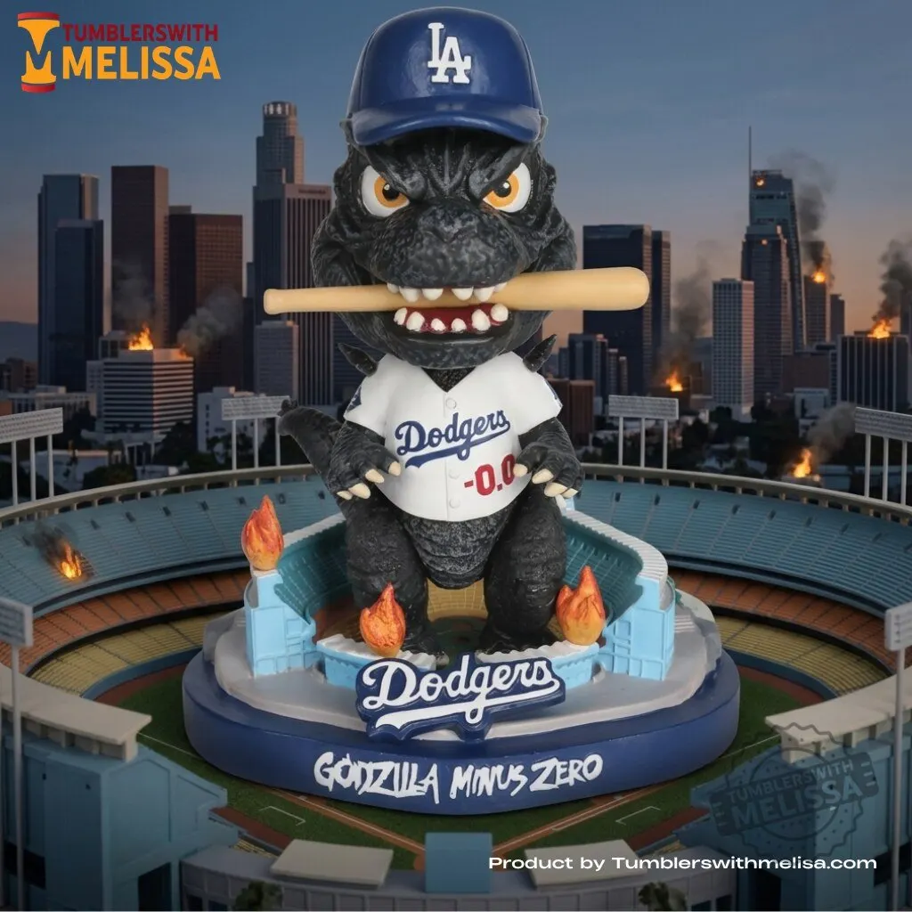 Los Angeles Dodgers Godzilla Minus Zero Night Bobblehead