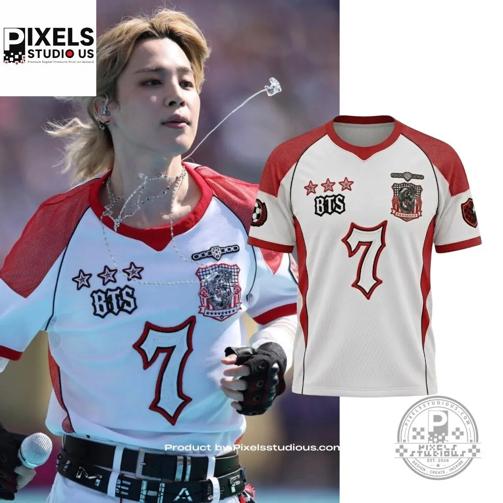 BTS JIMIN Final Halftime Show FIFA World Cup 2026 Jersey