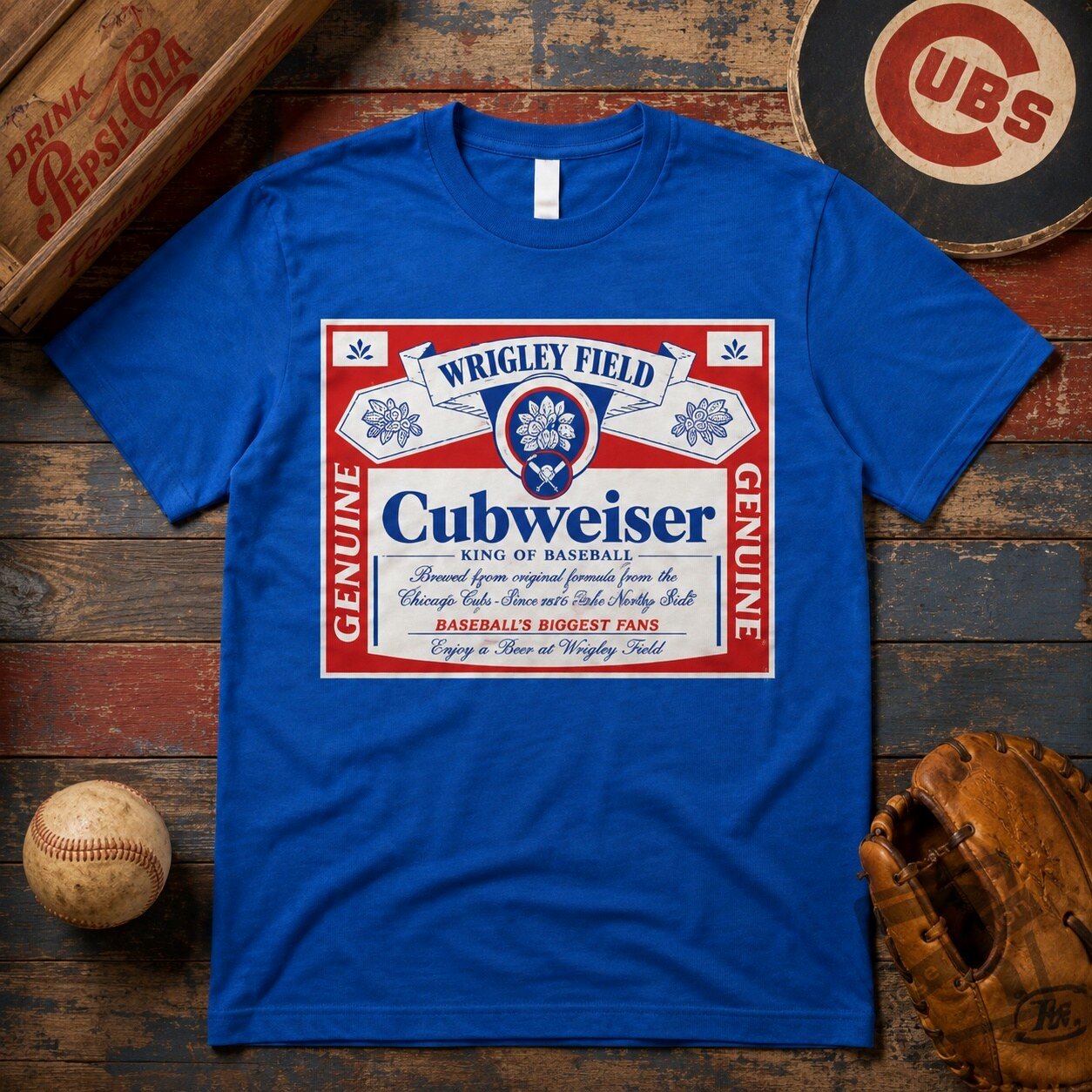 George Kittle Cubweiser Shirt 2026 George Kittle Cubweiser 2026 Sports Fan T-Shirt – image 3 of 3