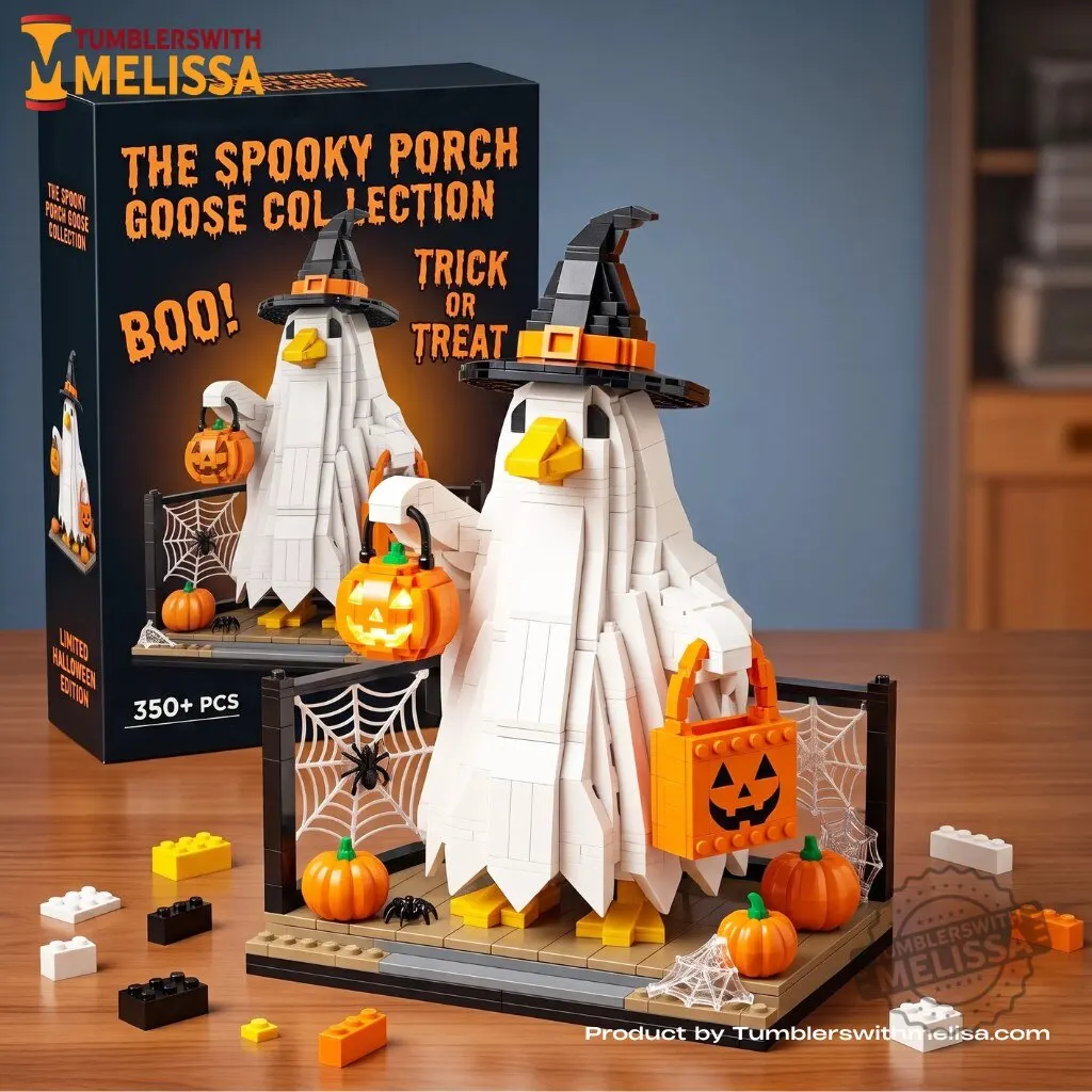 Halloween The Spooky Porch Goose Collection Building Block Set Edition 3 Halloween The Spooky Porch Goose Collection Building Block Set Edition premium quality collectible or lifestyle product for everyday use