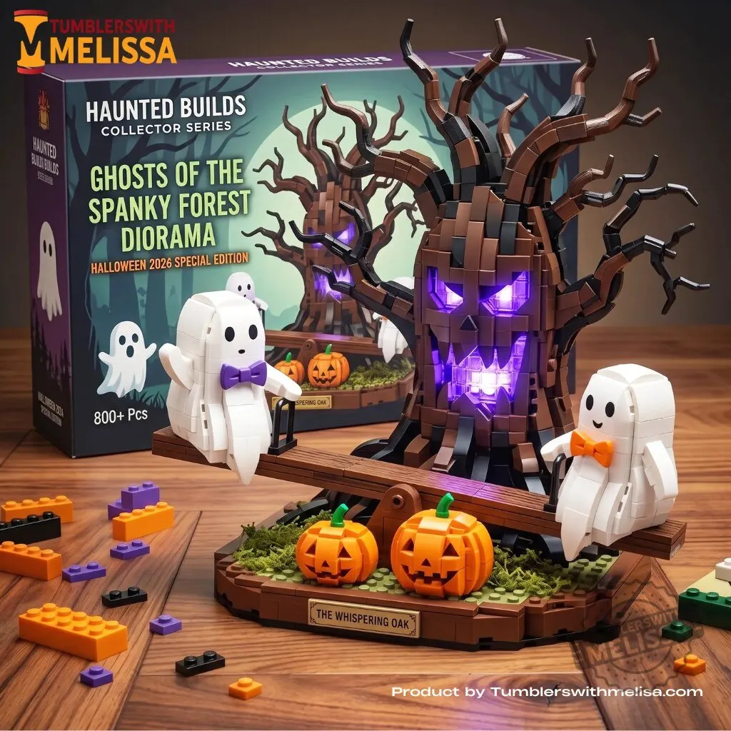 Halloween Ghosts of the Spanky Forest Diorama Building Block Set Edition 3 Halloween Ghosts of the Spanky Forest Diorama Building Block Set Edition premium quality collectible or lifestyle product for everyday use