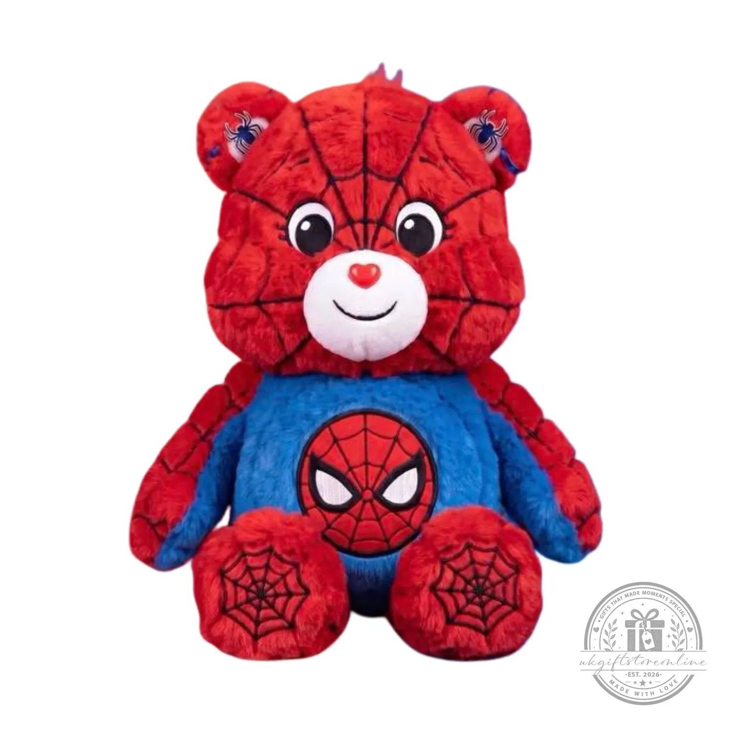 "Top Marvel and Soccer Collectibles: Plush Toys and Coins 2023" 2 Spider-Man Care Bear Plush Toy Marvel Collectible