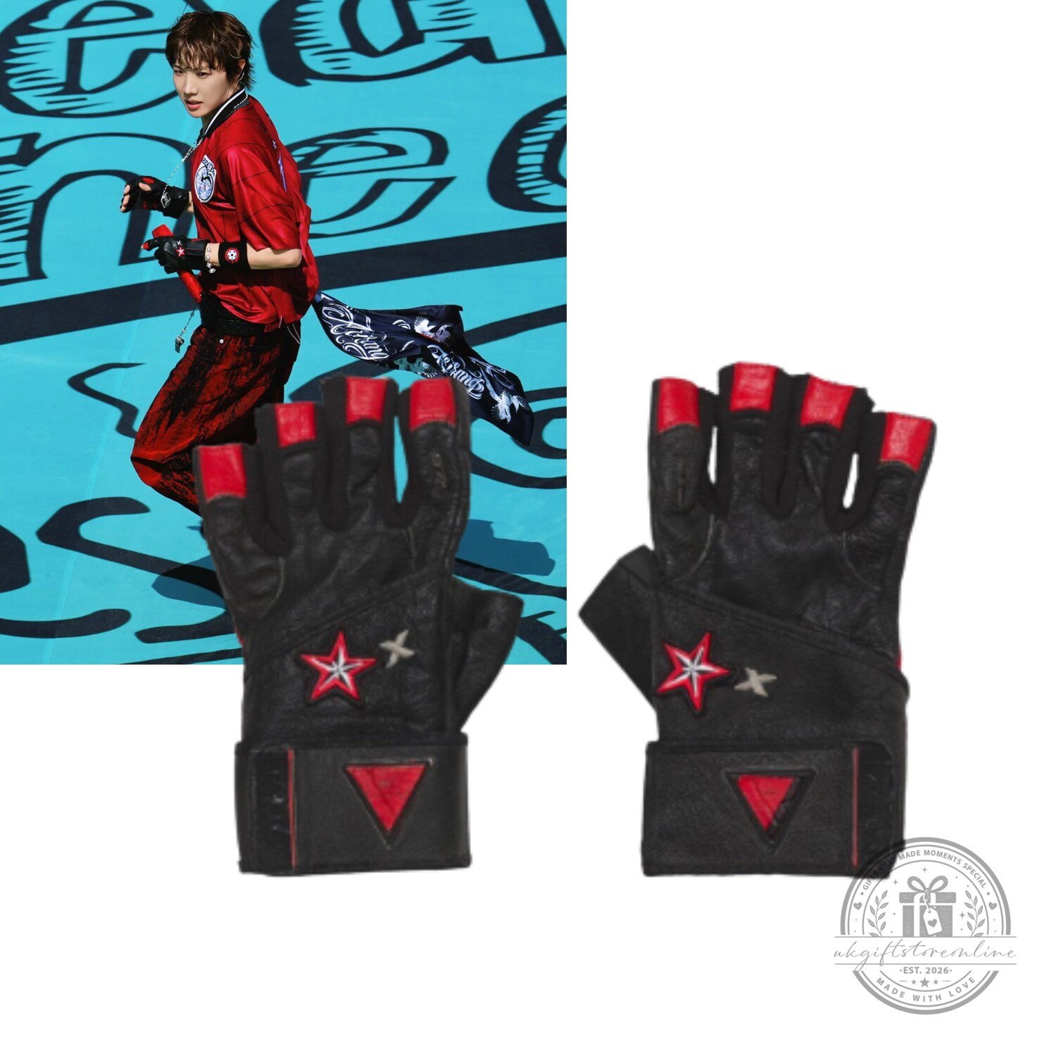 GLOVES WORN BY J-HOPE OF BTS DURING THE FIFA WORLD CUP 2026