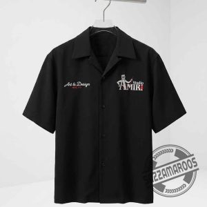 Miles Caton AMIRI Studio Hawaiian Shirt At Spider-Man Brand New Day Premiere
