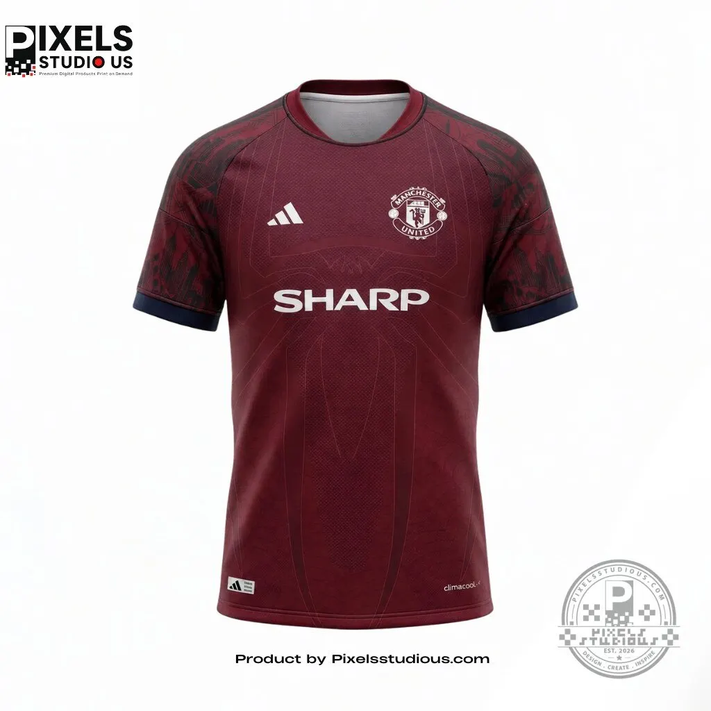 Manchester United x Spider-Man Edition Concept Jersey