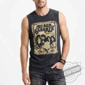 Connor Storrie Black Sabbath 1978 World Tour Tank Top 3 Connor Storrie Wearing Black Sabbath World Tour 1978 Tank Top Shirt in Toronto
