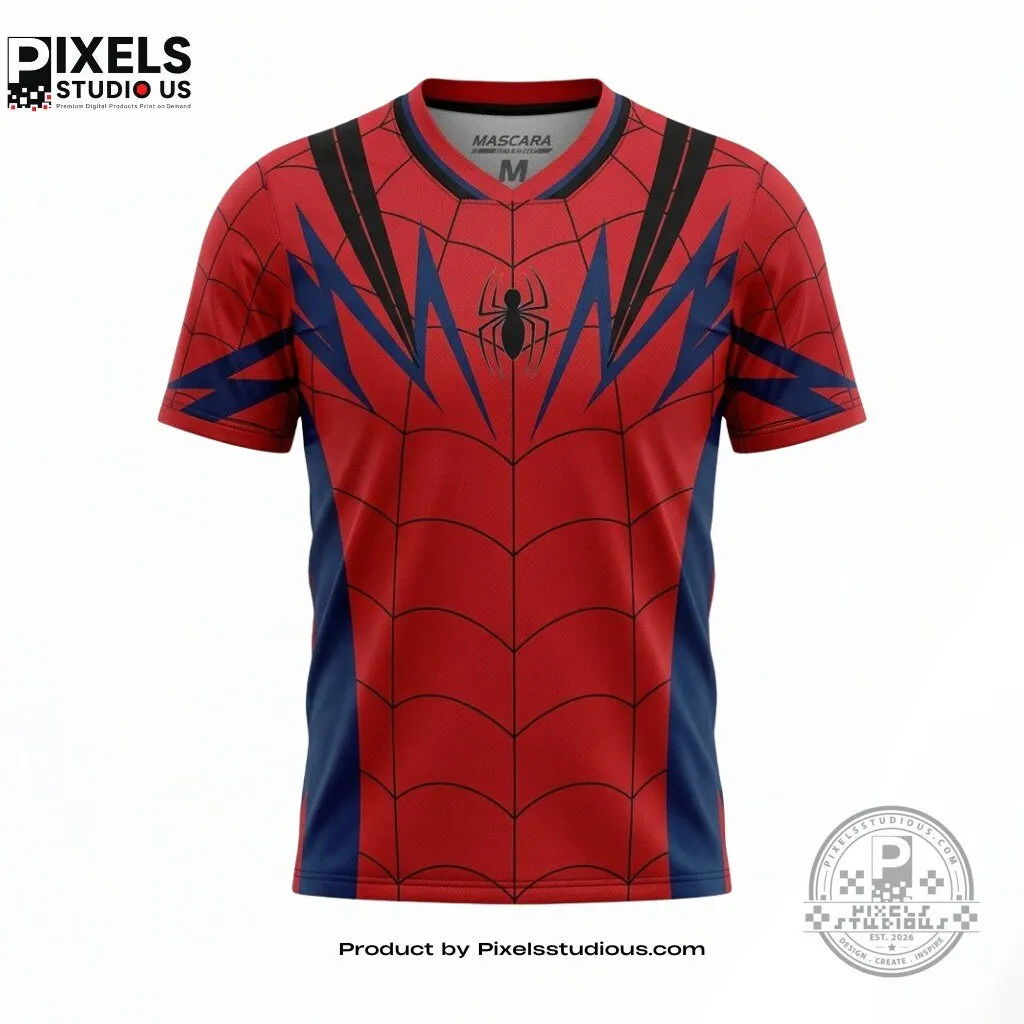 Spider-Man 3D Print Sportswear Jersey