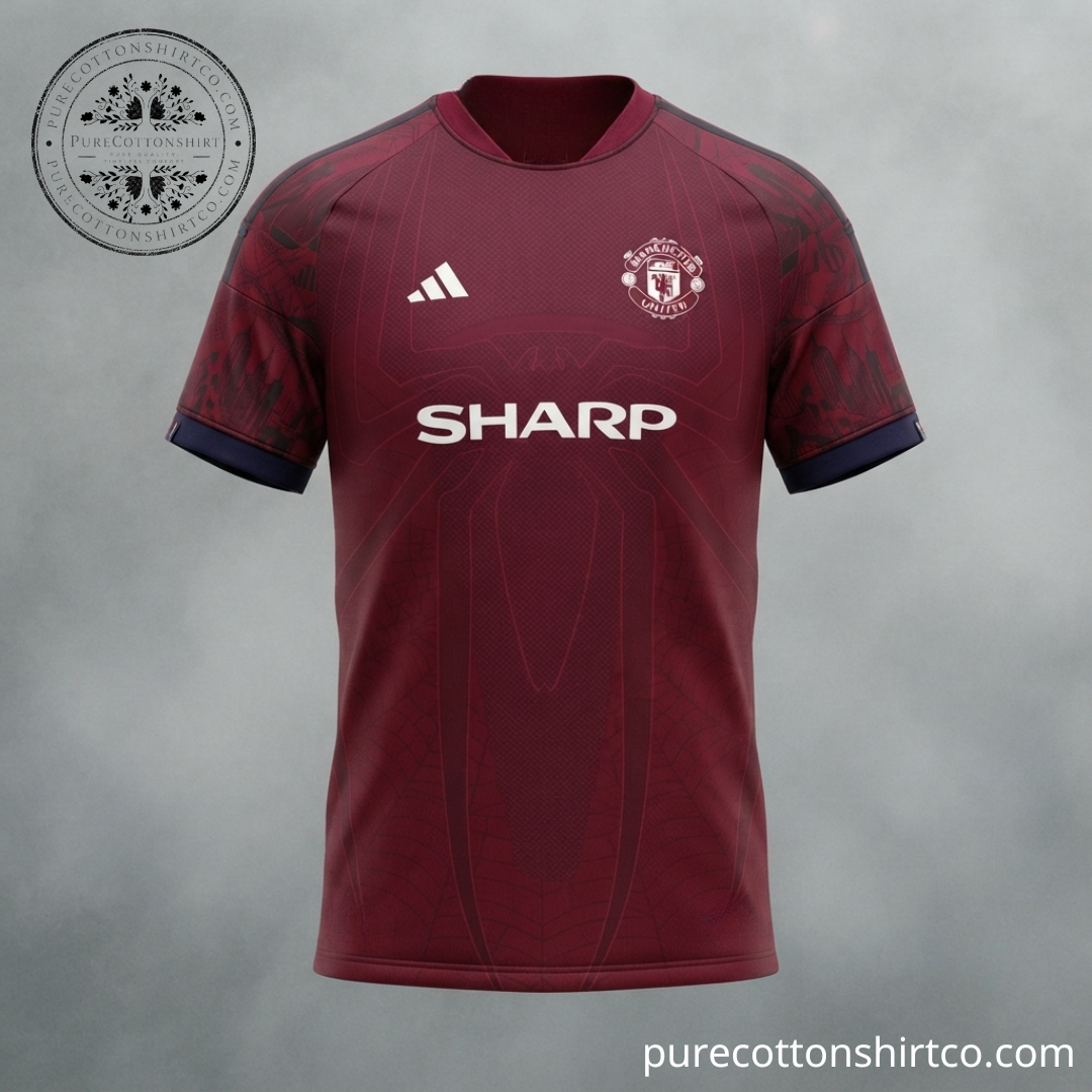 Manchester United x Spider-Man Brand New Day 2026 Football Soccer Jersey