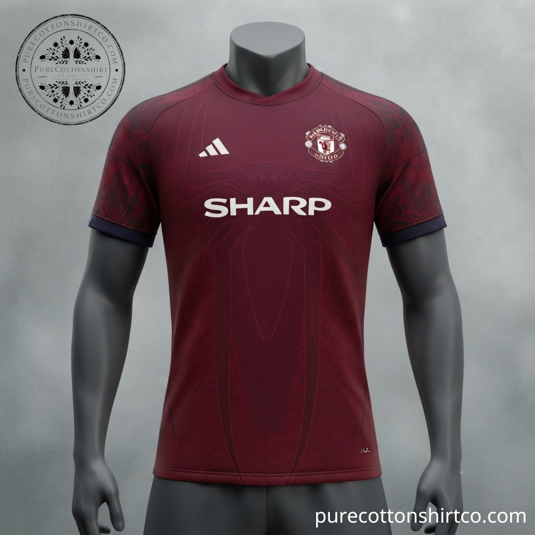 13 Manchester United x Spider-Man Brand New Day 2026 Football Jersey — image 2