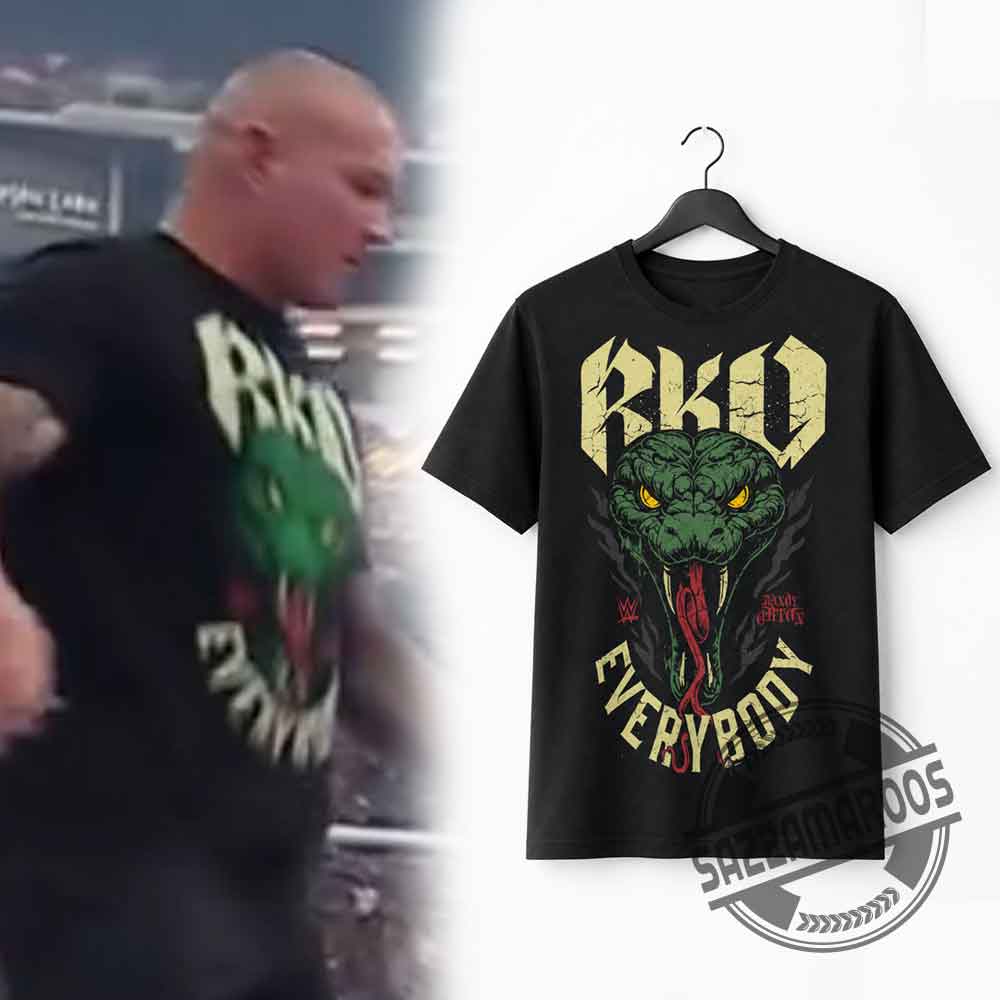 WWE Randy Orton RKO Everybody Snake T-shirt
