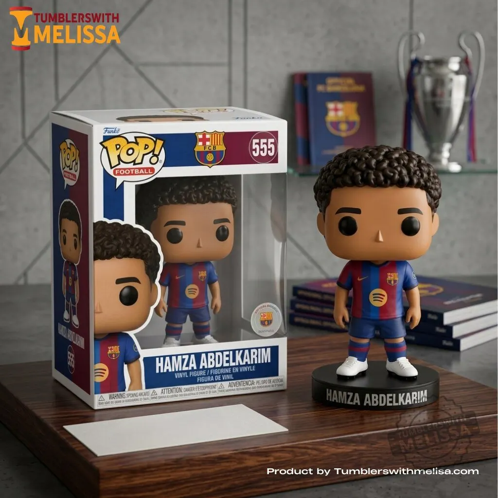 Hamza Abdelkarim FC Barcelona The Debut Brace Funko Pop Figures Doll
