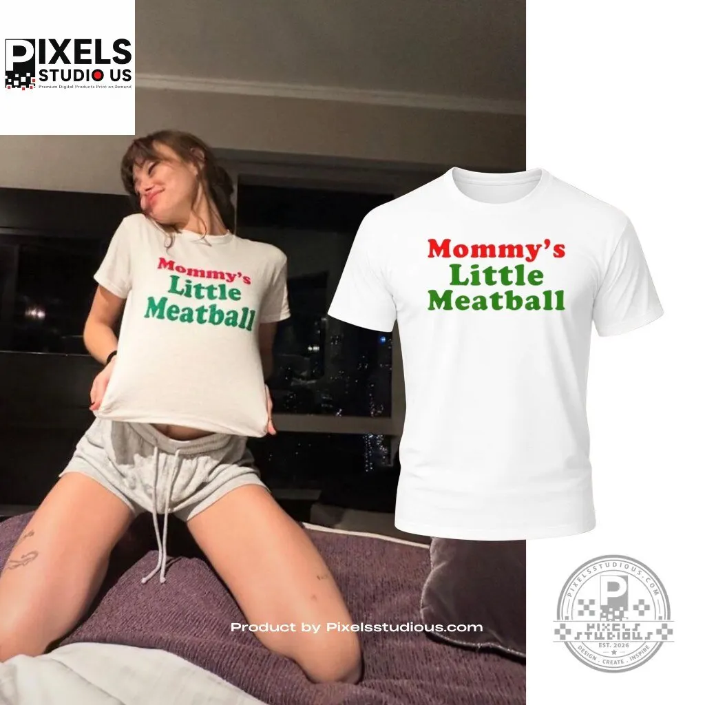 Mommys Little Meatball Baby Tee Shirt
