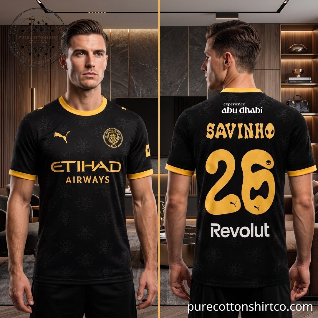 Offgod Hong Kong x Puma x Manchester City 2026-27 away kit Soccer Jersey Offgod Hong Kong x Puma x Man City 2026-27 Away Soccer Jersey – image 4 of 4