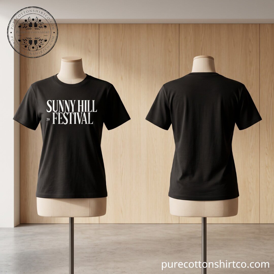 Dua Lipa Sunny Hill Festival 2026 Black Graphic Shirt - DAY 3 Sunny Hill Festival 4 Dua Lipa Sunny Hill Festival 2026 Black Graphic Shirt - DAY 3 Sunny Hill Festival