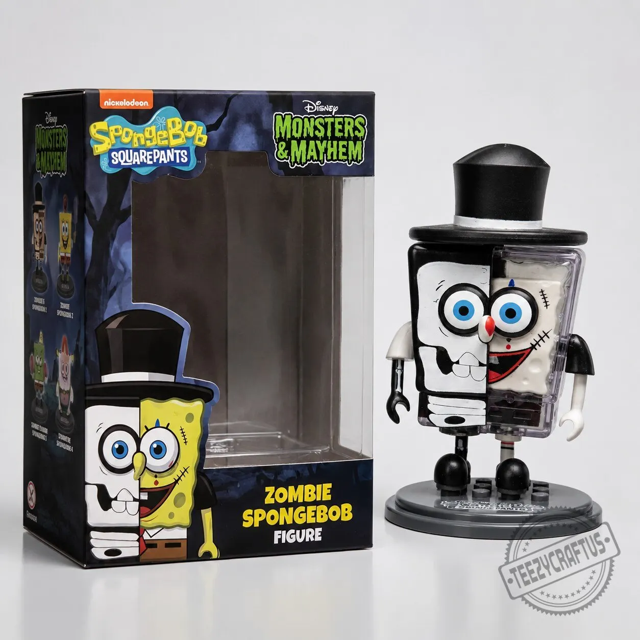 Zombie SpongeBob Figure – Monsters & Mayhem Collectible 5 Zombie SpongeBob Figure – Monsters & Mayhem Collectible