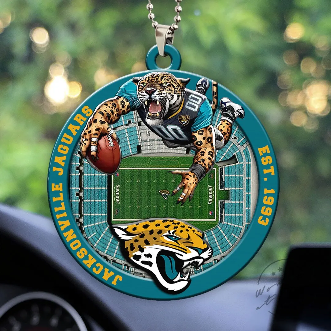 Jacksonville Jaguars Football Stadium Car Ornament