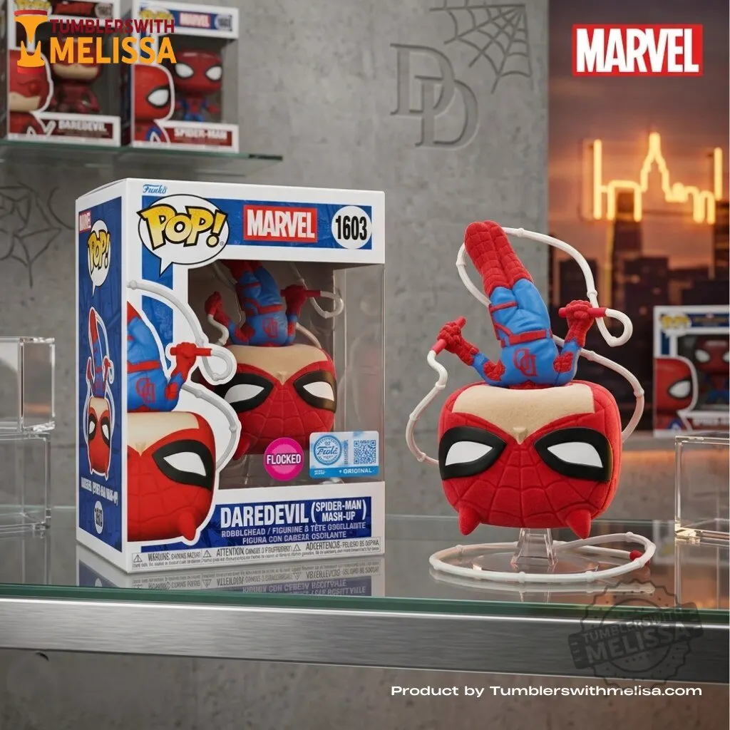 Daredevil Spider-Man Mash-Up Funko Pop Figures Doll