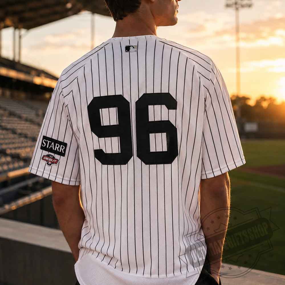NY Yankees George Lombard Jr #96 Jersey NY Yankees George Lombard Jr #96 Baseball Jersey — image 3