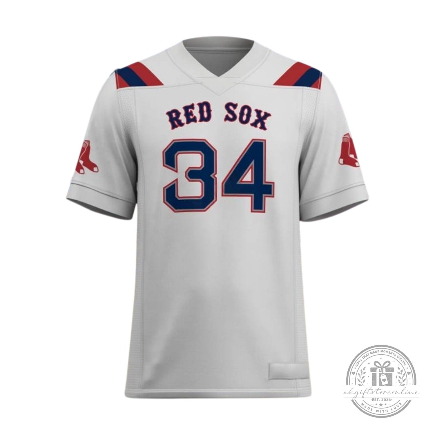 Boston Red Sox Ortiz 34 Football Jersey 5 Boston Red Sox Ortiz 34 Football Jersey