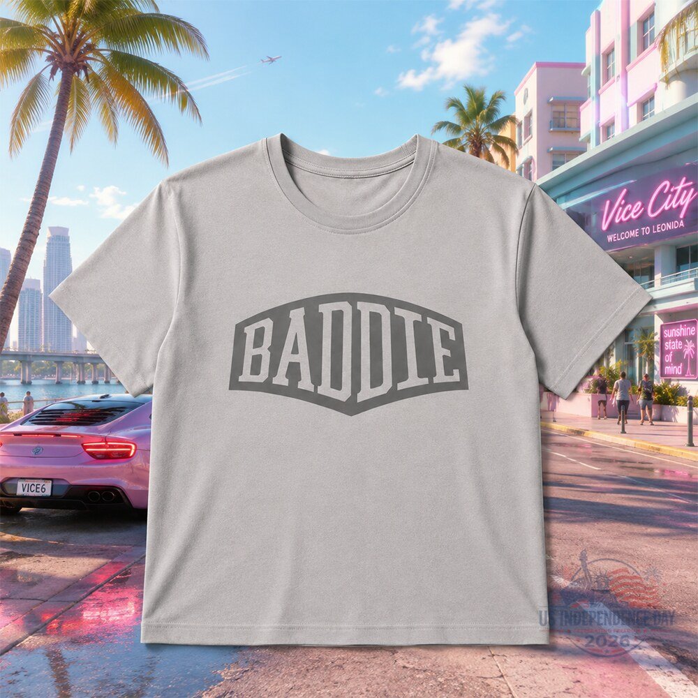 Grand Theft Auto VI 6 Lucia Baddie Shirt GTA VI Lucia Baddie Graphic Tee - Premium Gaming Fan Apparel – image 2 of 3