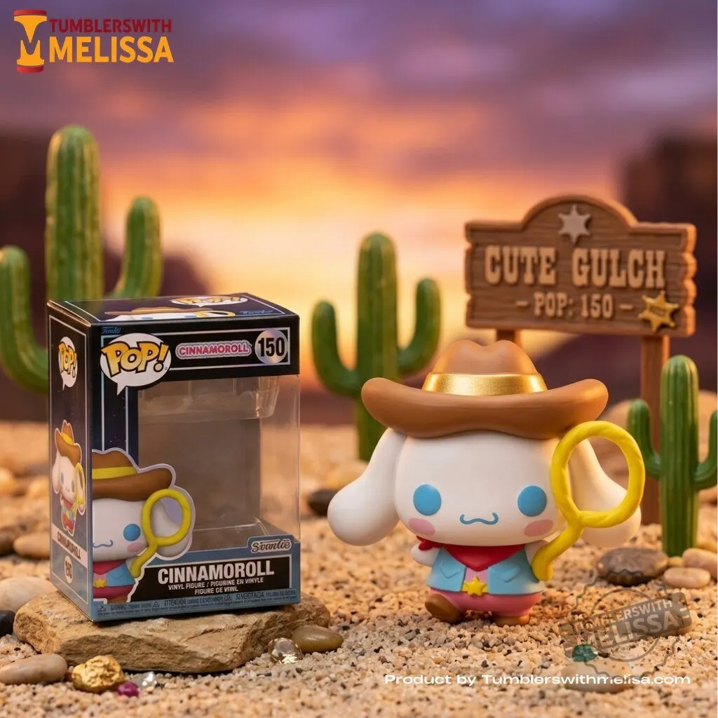 Sanrio: Cinnamoroll Cowboy Funko Pop Figures Doll 3 Sanrio: Cinnamoroll Cowboy Funko Pop Figures Doll premium quality collectible or lifestyle product for everyday use