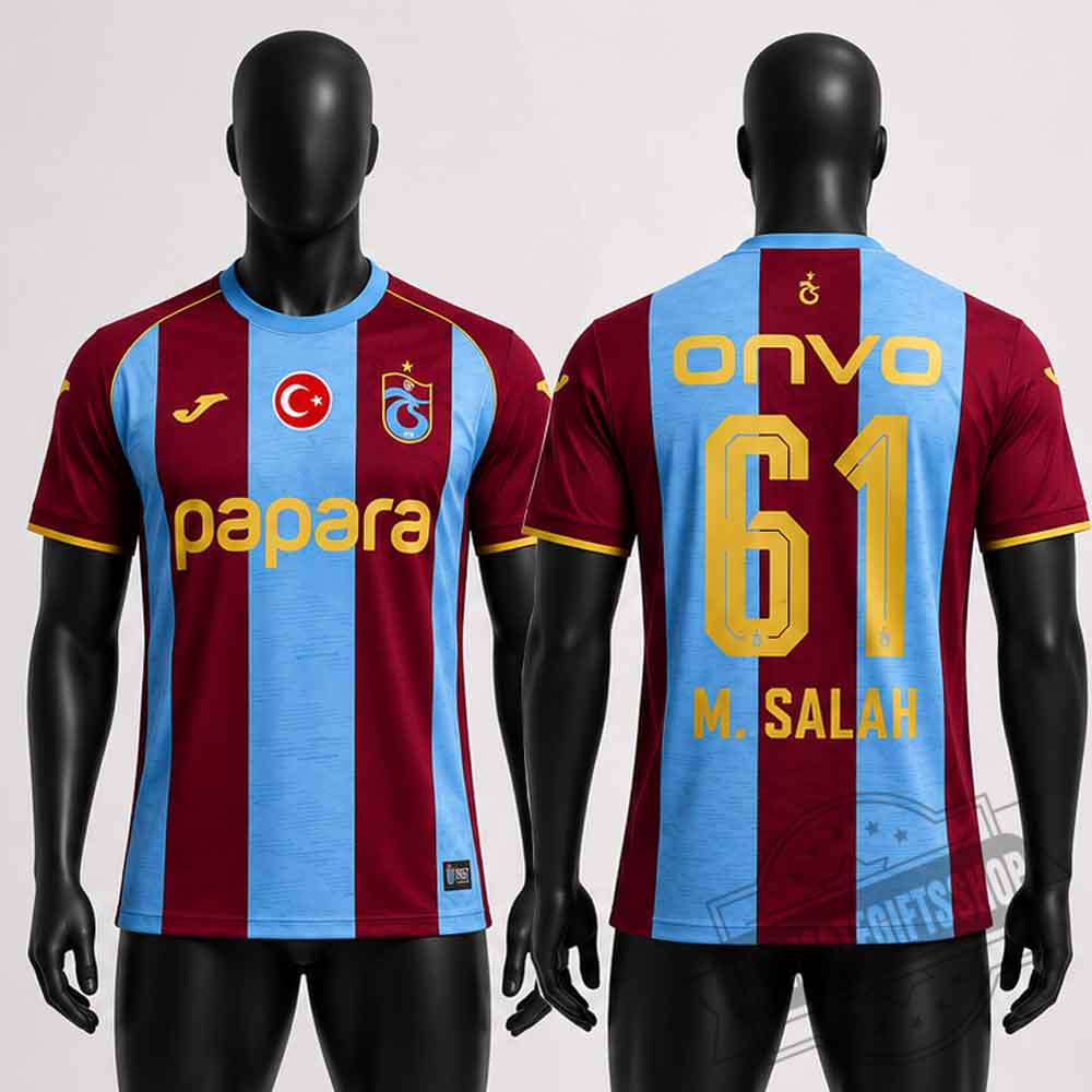 Trabzonspor 2026/27 Home Custom Mo Salah #61 Jersey
