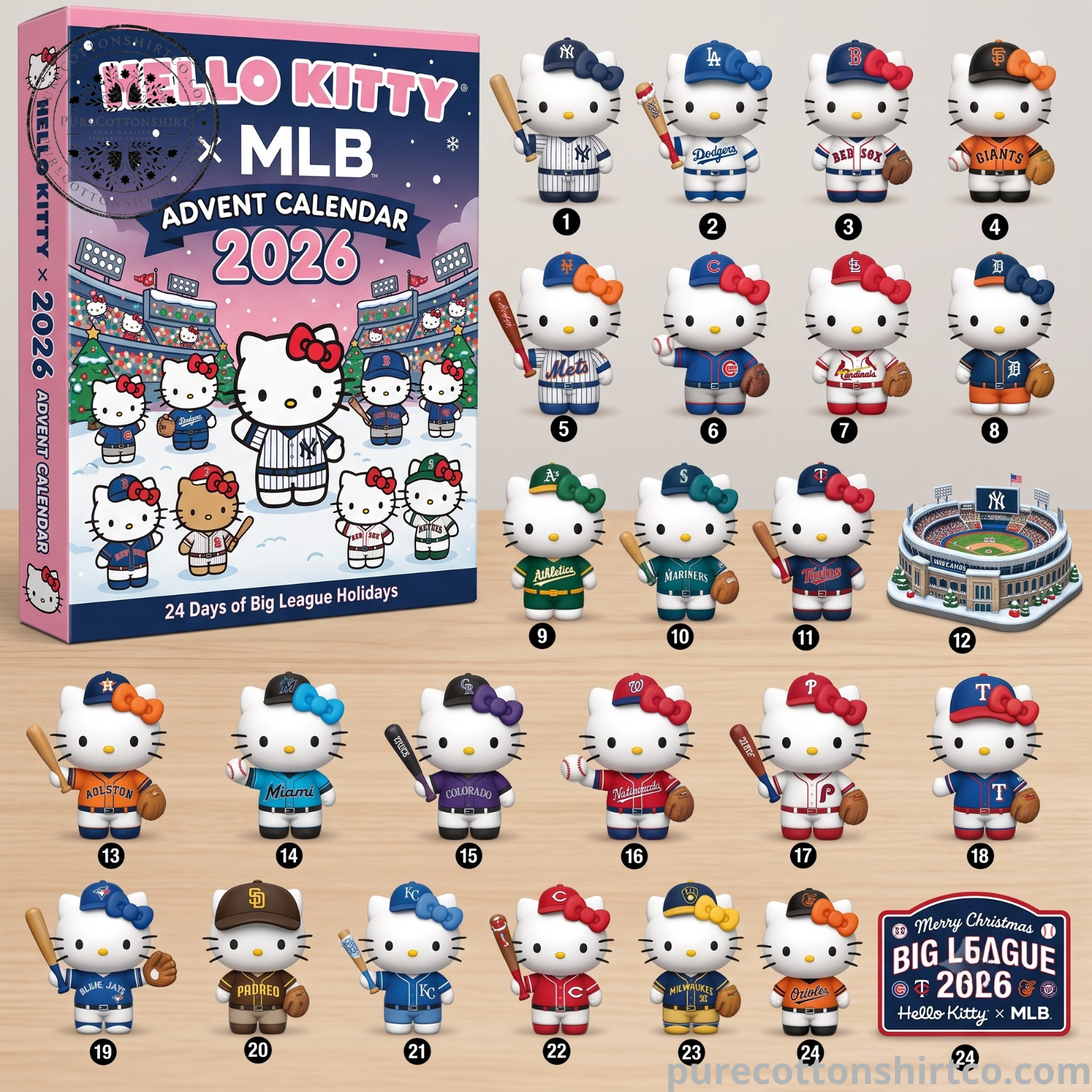 MLB x Hello Kitty Advent Calendar 2026