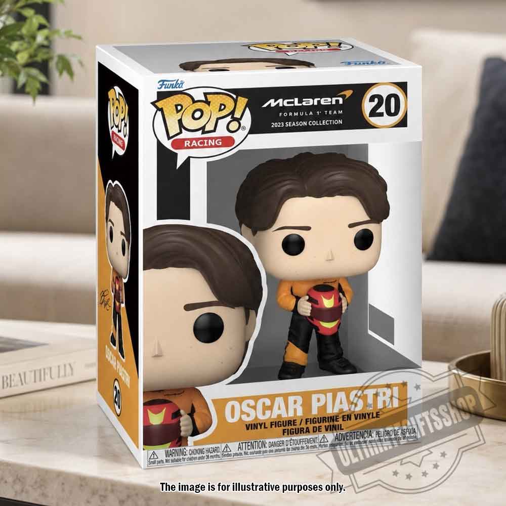 Oscar Piastri McLaren F1 #20 Vinyl Figure Funko Pop! Racing Oscar Piastri McLaren F1 #20 Vinyl Figure Funko Pop! Racing — image 2