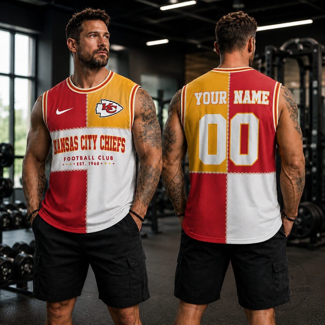 Kansas City Chiefs | Premium NFL Bold Team Spirit tank-top TD