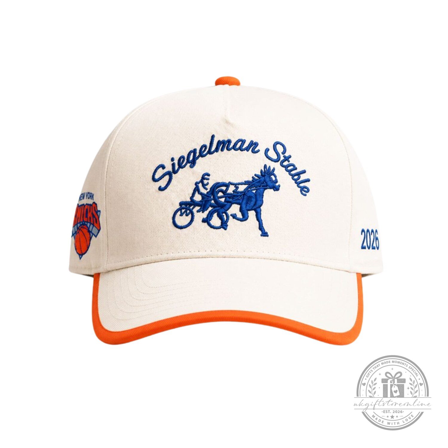 Siegelman Stable x New York Knicks NBA Finals 2026 Hat 6 Siegelman Stable x New York Knicks NBA Finals 2026 Hat