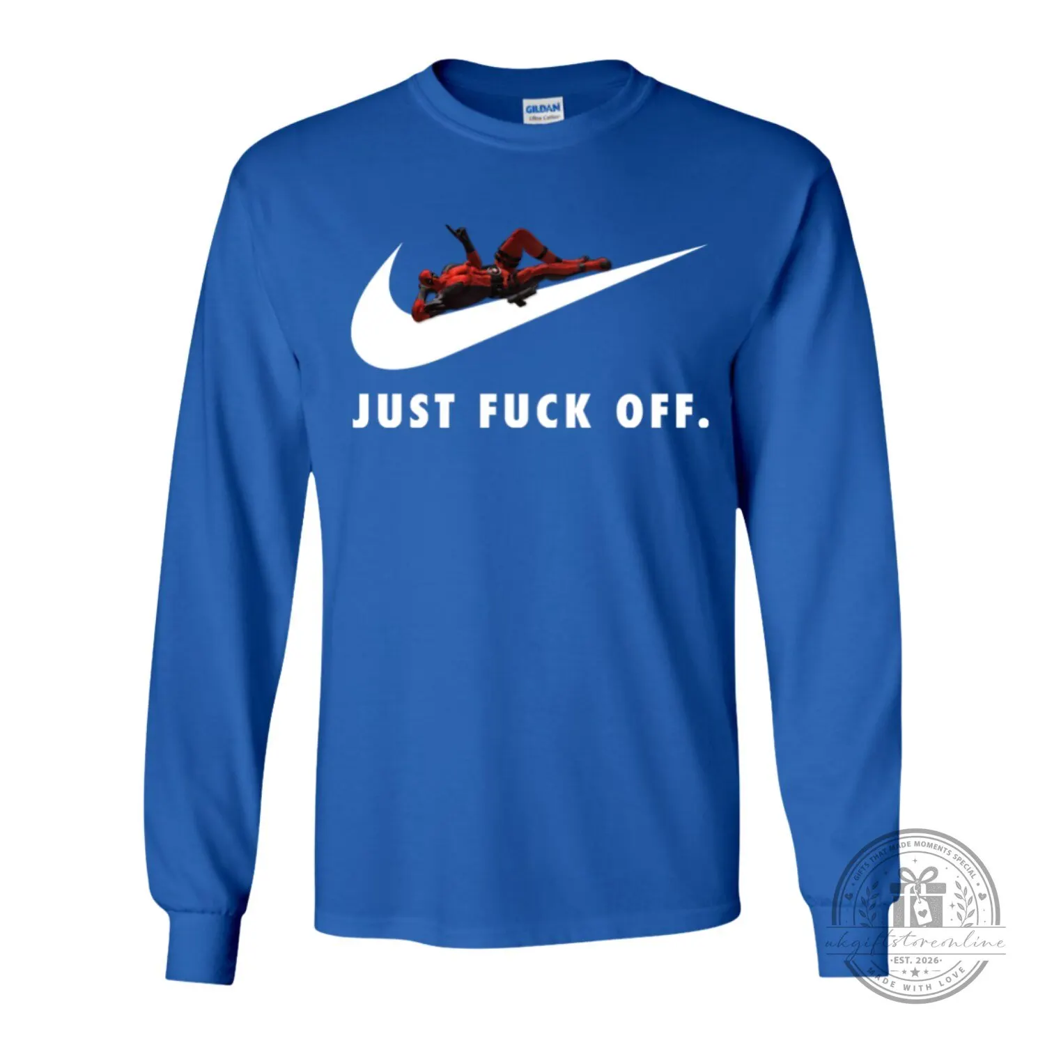 "Top 2026 Sports Apparel: Knicks Hat, Deadpool Shirt, More" 4 Deadpool Just Fuck OFF Shirt Sweatshirt