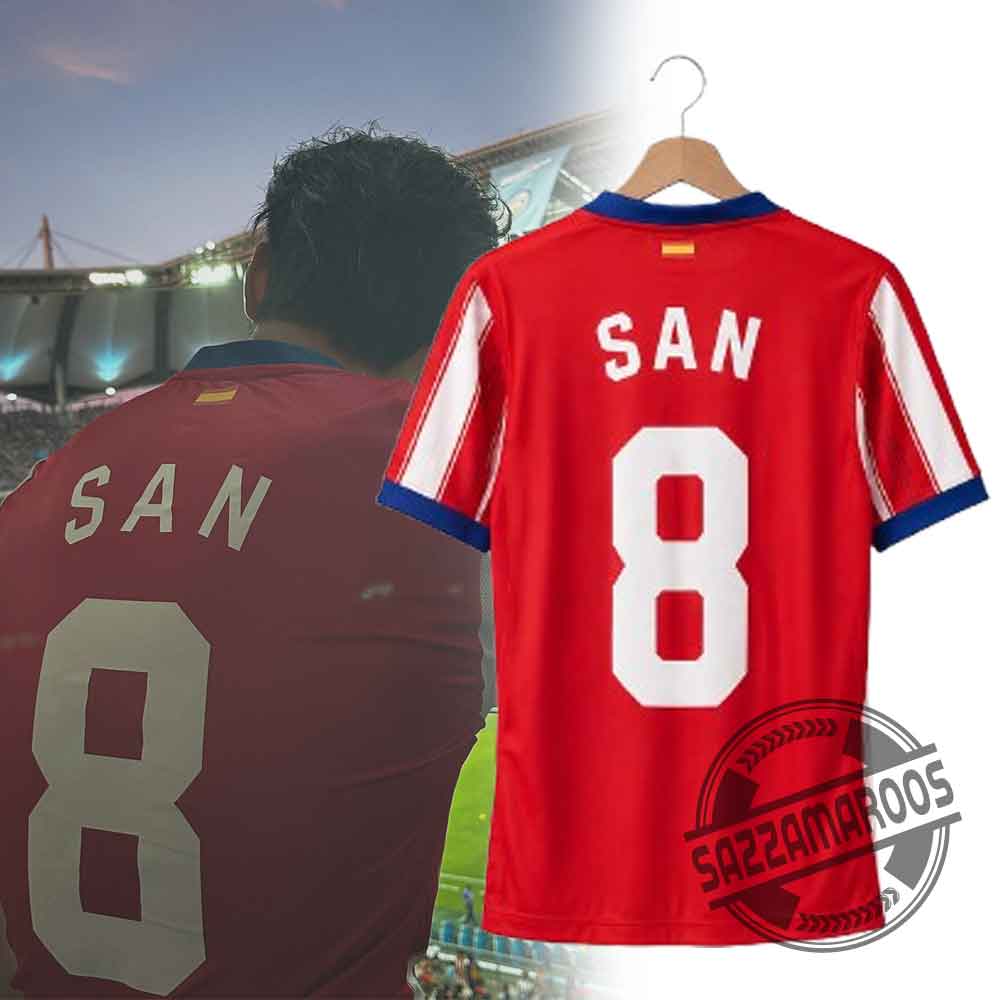 ATEEZ San 8 Atlético Madrid Jersey